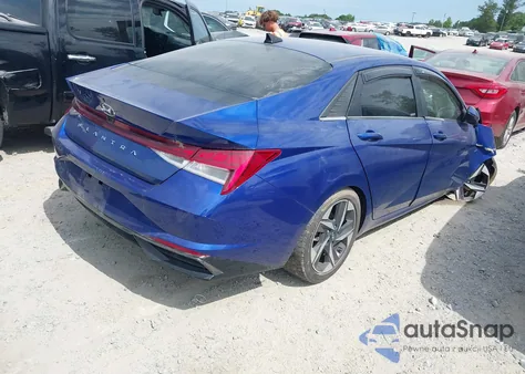 2021 Hyundai Elantra Sel из США, поврежденный, VIN 5NPLN4AG8MH020572